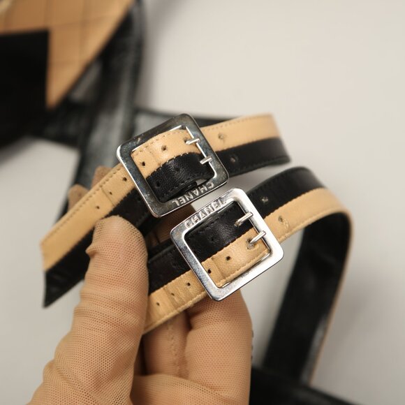 CHANEL Bicolor Heels - Picture 11 of 11